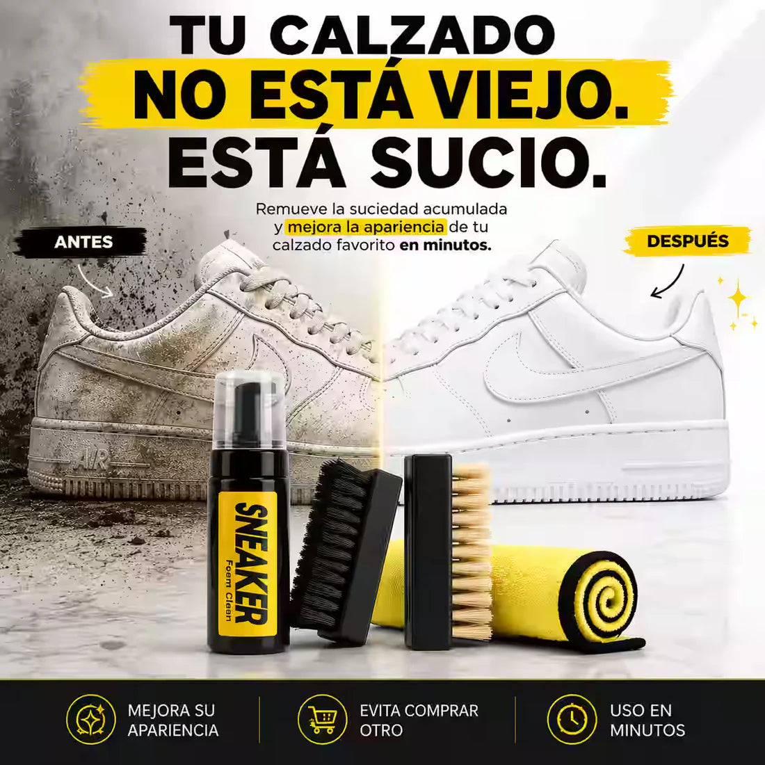 Sneaker Cleaning™ - Tus zapatillas nuevas otra vez