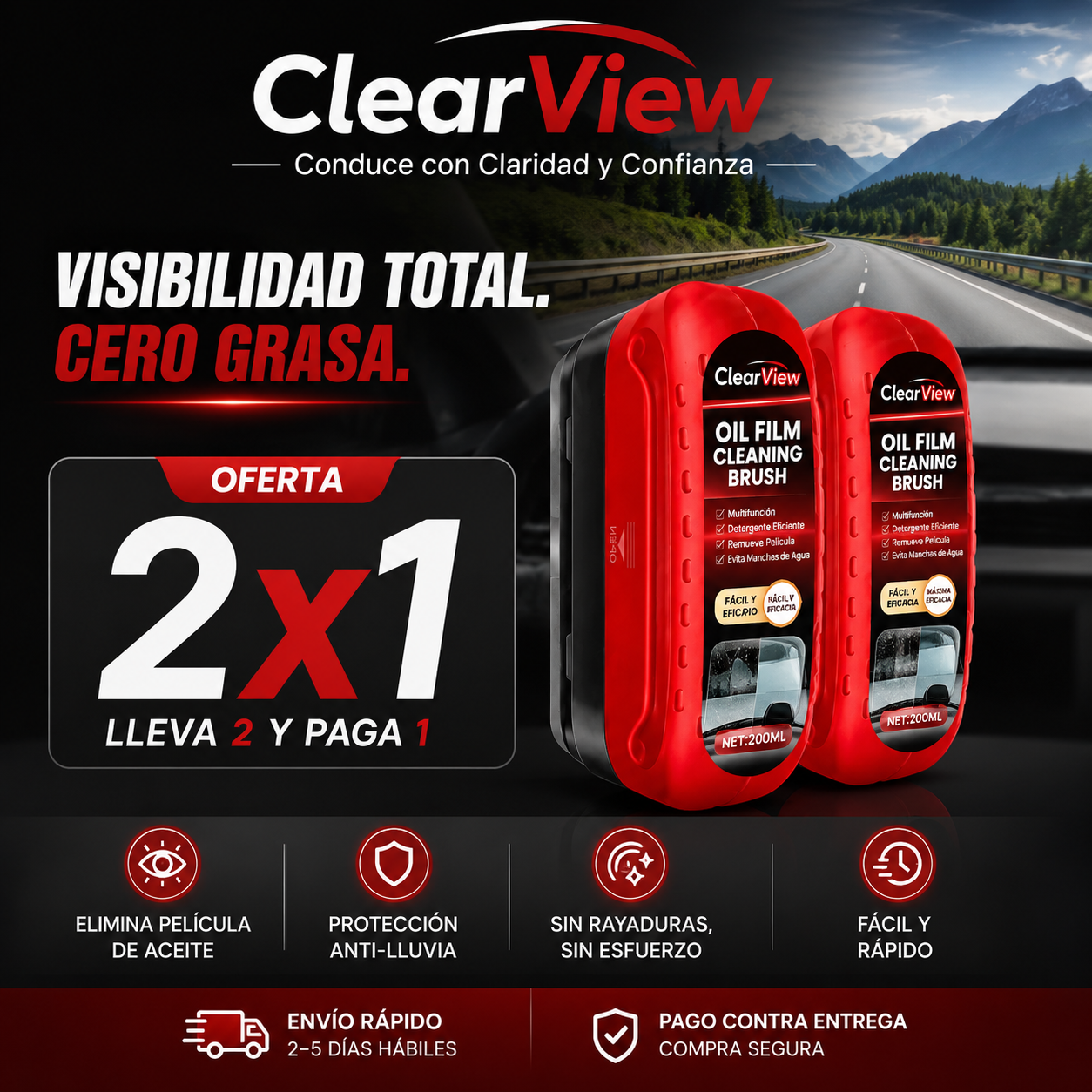 ClearView - Conduce con Claridad y Confianza