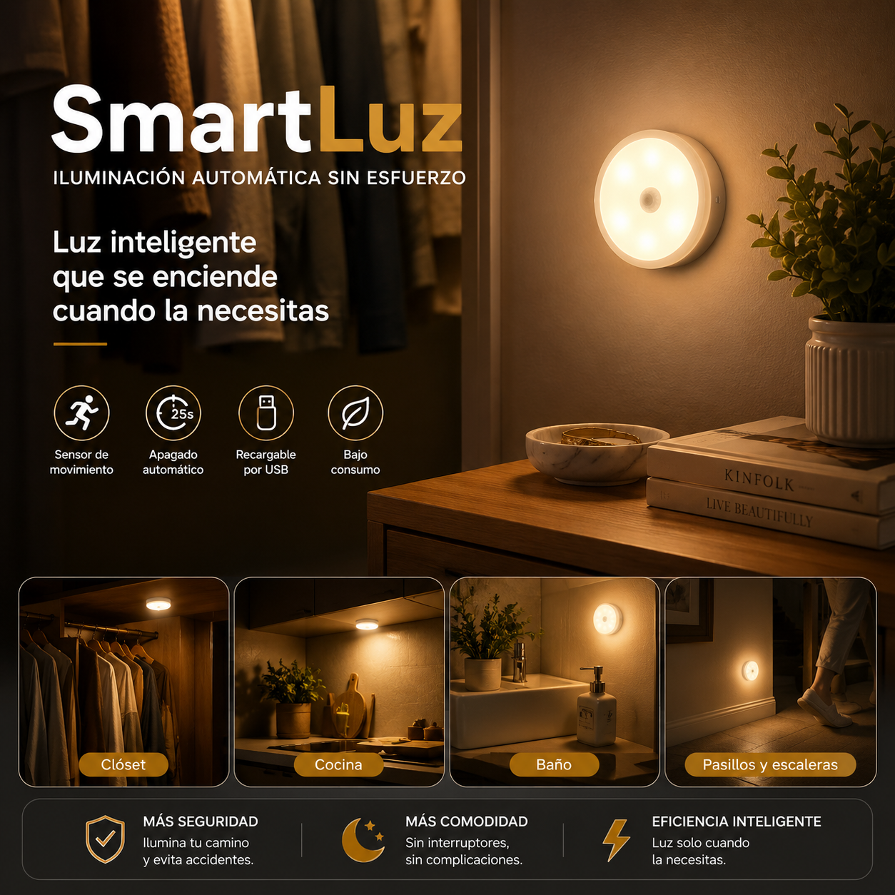 SmartLuz - Iluminación automática sin esfuerzo