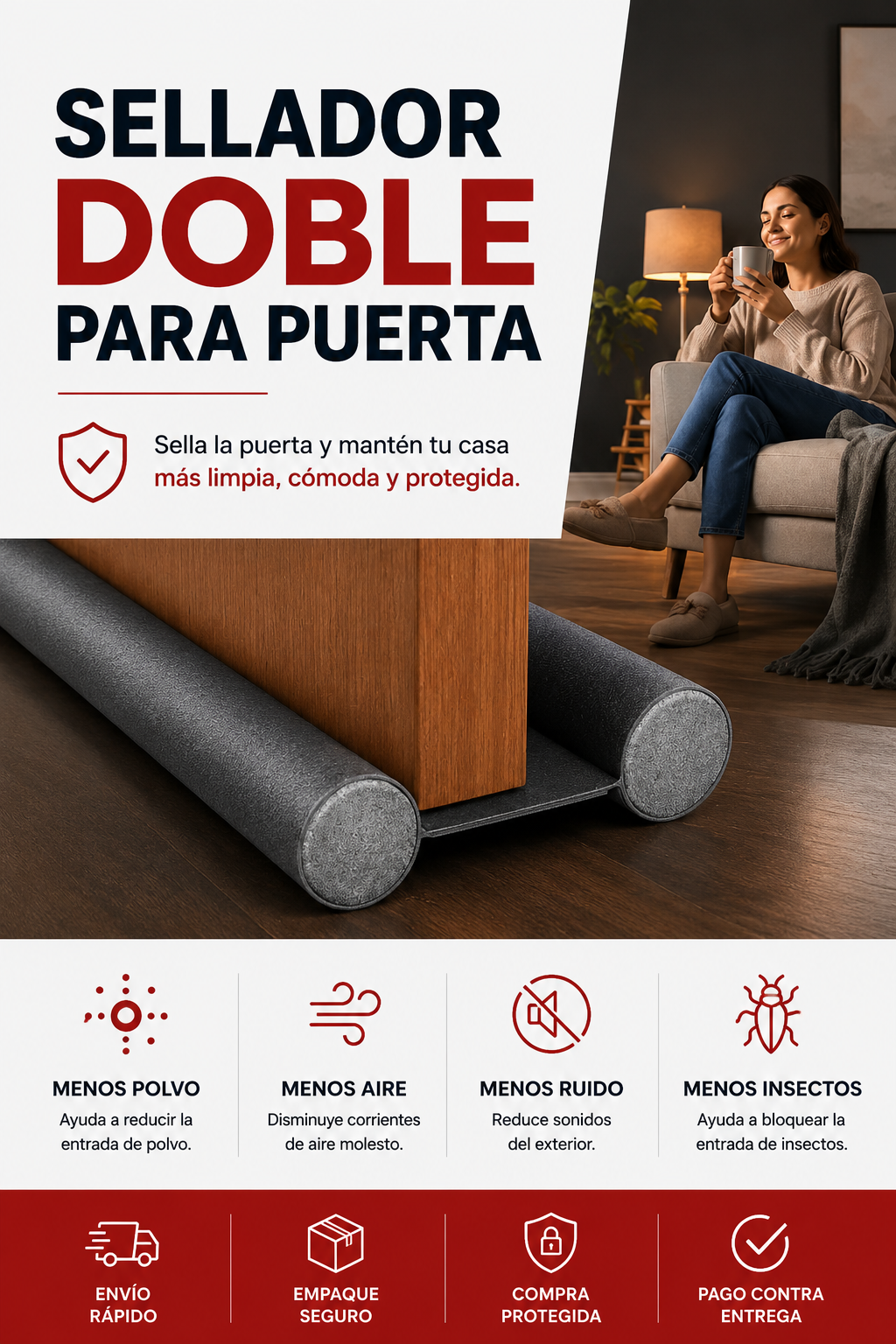 Sellador Térmico - Mantén tu hogar más cálido