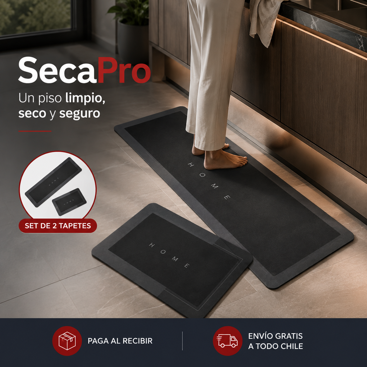 SecaPro - Un piso limpio, seco y seguro
