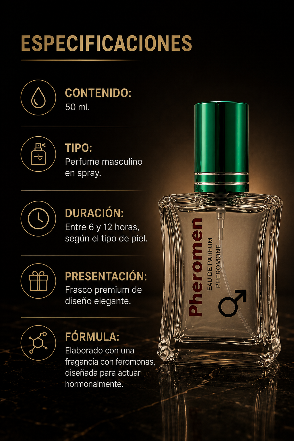 Pheromen - Deja de perseguir la atención. Empieza a recibirla.