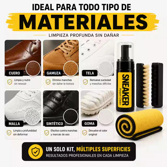 Sneaker Cleaning™ - Tus zapatillas nuevas otra vez