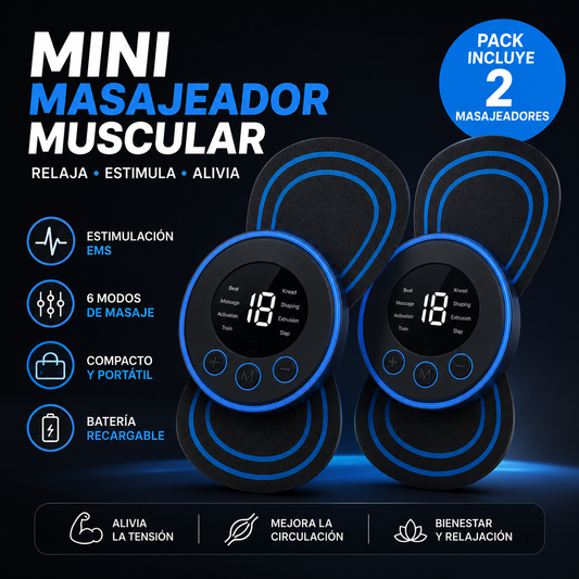 Doble pack masajeador