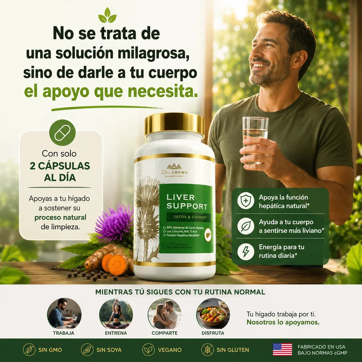 Liver Support - Dale un respiro a tu organismo