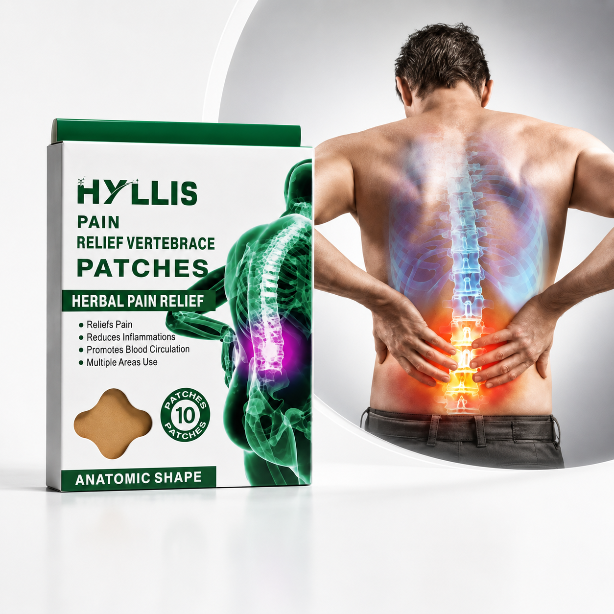 PARCHE PARA DOLORES MUSCULARES Y ARTICULARES