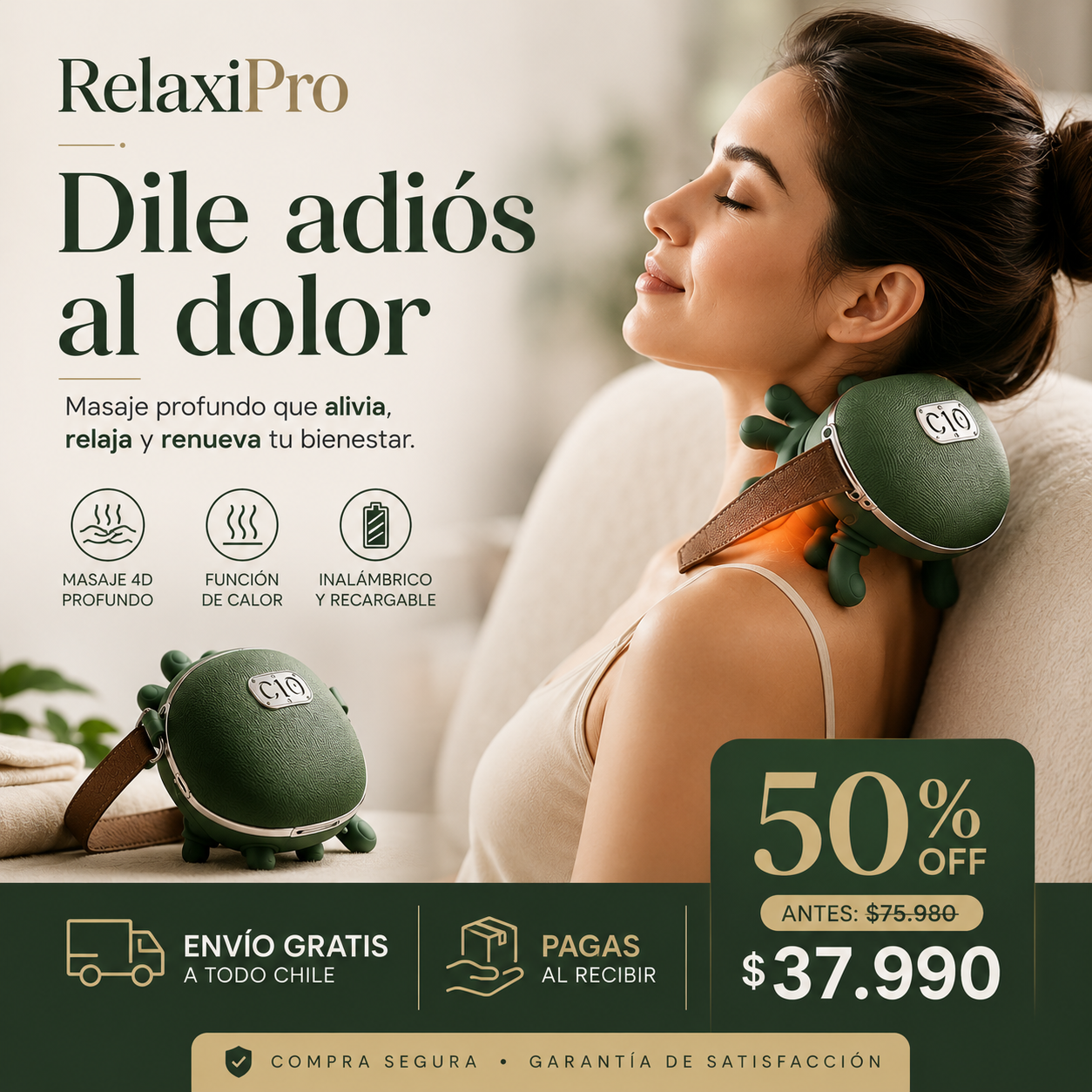 RelaxiPro - Dile adiós al dolor