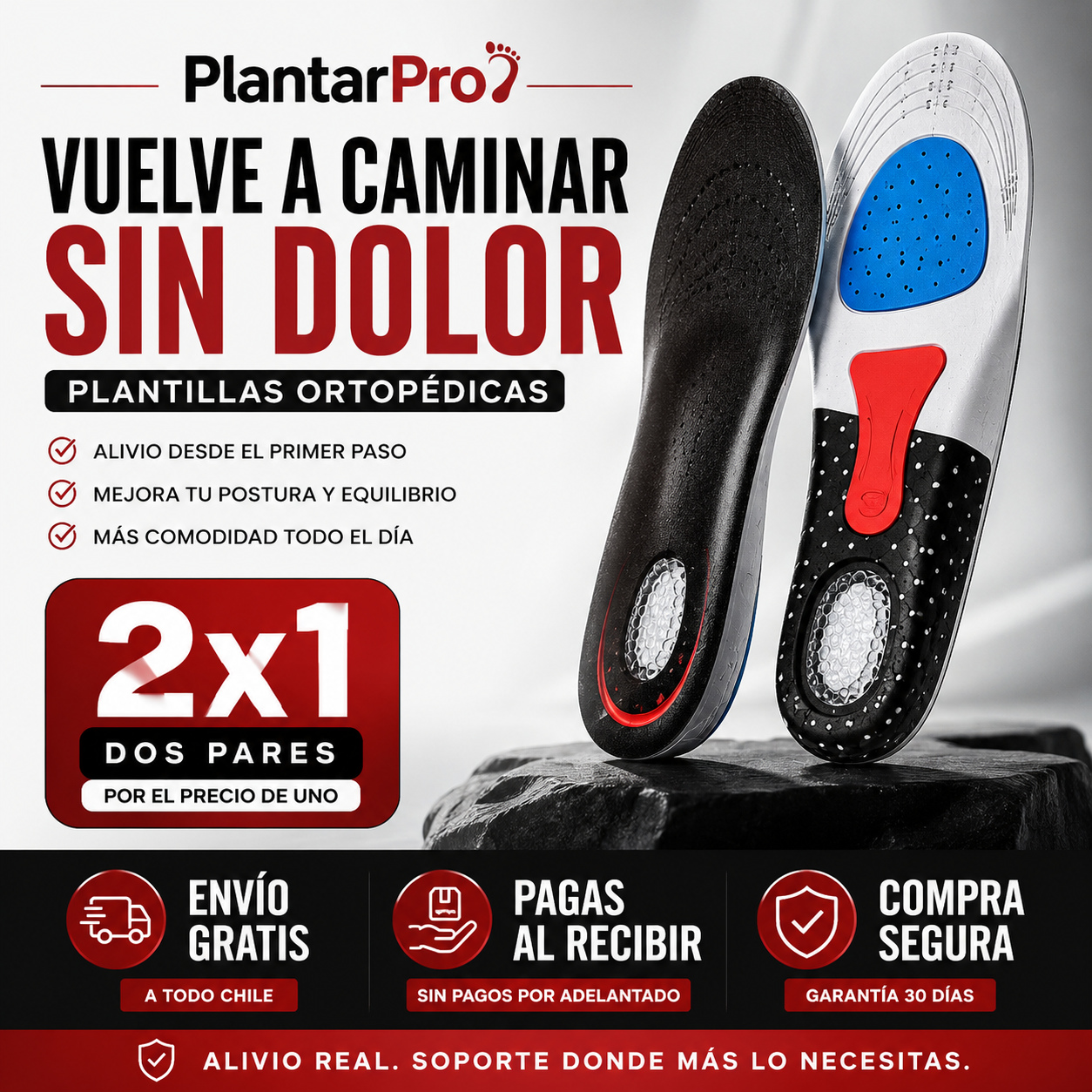 PlantarPro - Vuelve a Caminar Sin Dolor