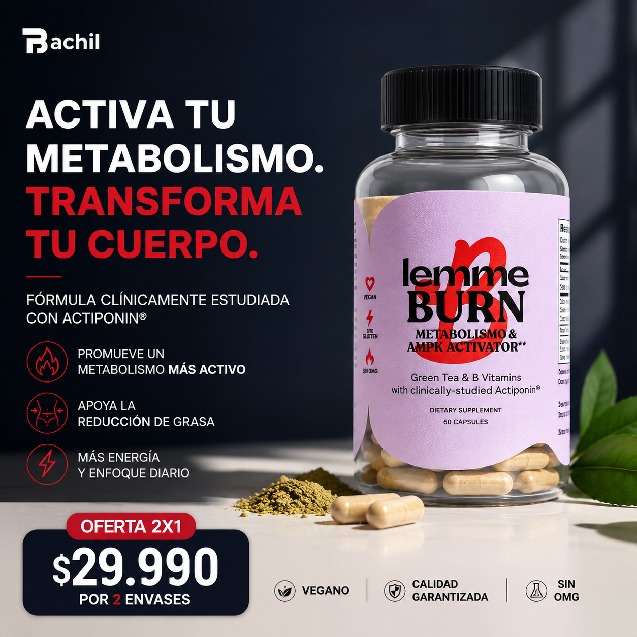 Lemme Burn - Activa Tu Metabolismo